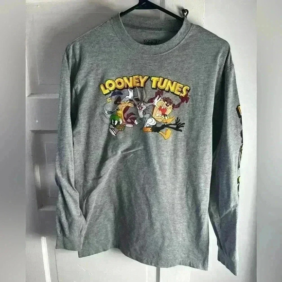looney tunes long sleeve tshirt men size small - Picture 1 of 5